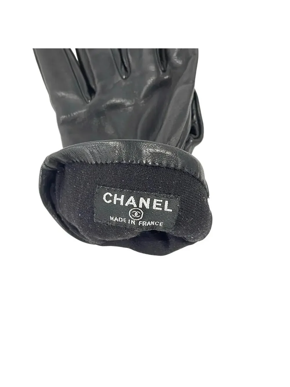 Chanel Black Lambskin Women's Gloves #295529C62B